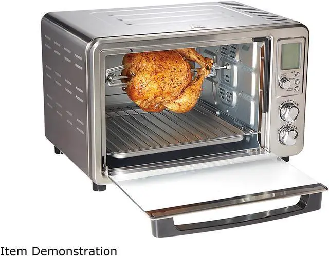 Alt view image 2 of 3 - Hamilton Beach R31193 Sure-Crisp Digital Air Fryer Toaster Oven with Rotisserie