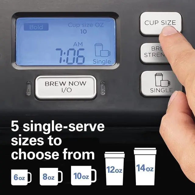 Alt view image 6 of 6 - Hamilton Beach 49902 FlexBrew Trio Coffee Maker