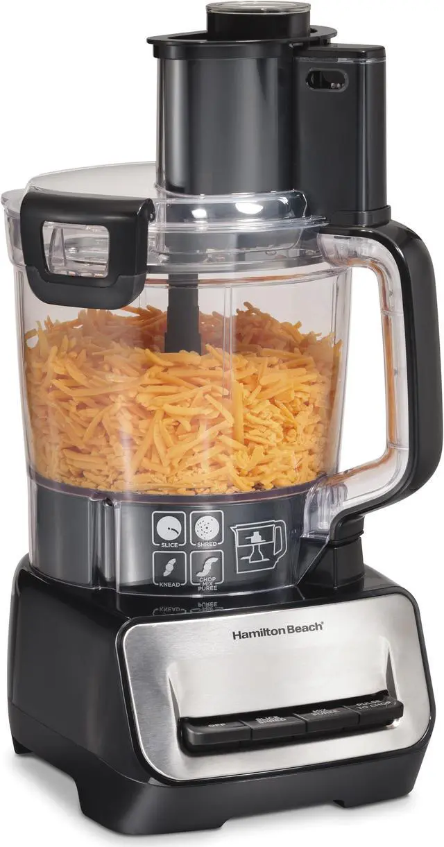 Alt view image 5 of 8 - Hamilton Beach 70585 Stack & Snap 14 Cup Duo Food Processor