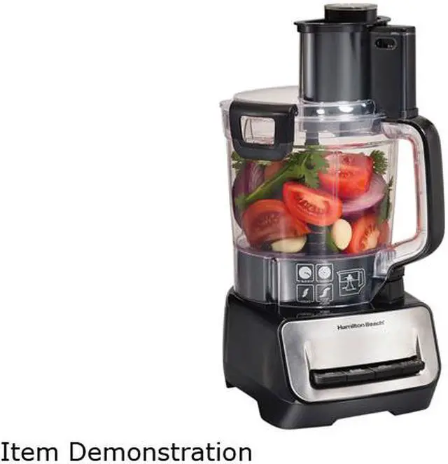 Alt view image 2 of 8 - Hamilton Beach 70585 Stack & Snap 14 Cup Duo Food Processor