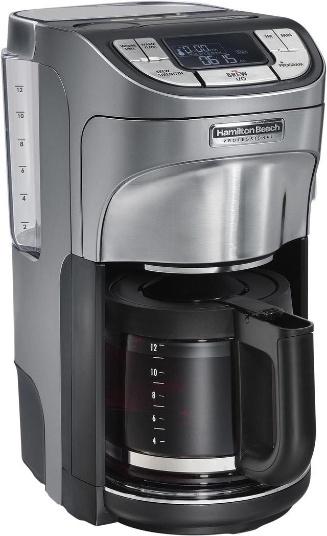 Hamilton Beach 10-Cup Stainless Steel Programmable Drip Coffee