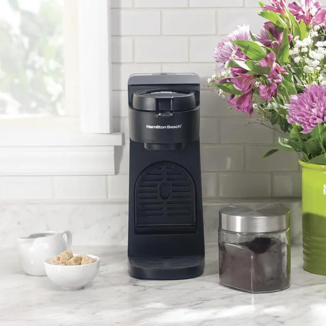 Alt view image 6 of 6 - Hamilton Beach The Scoop Single-Serve Coffee Maker