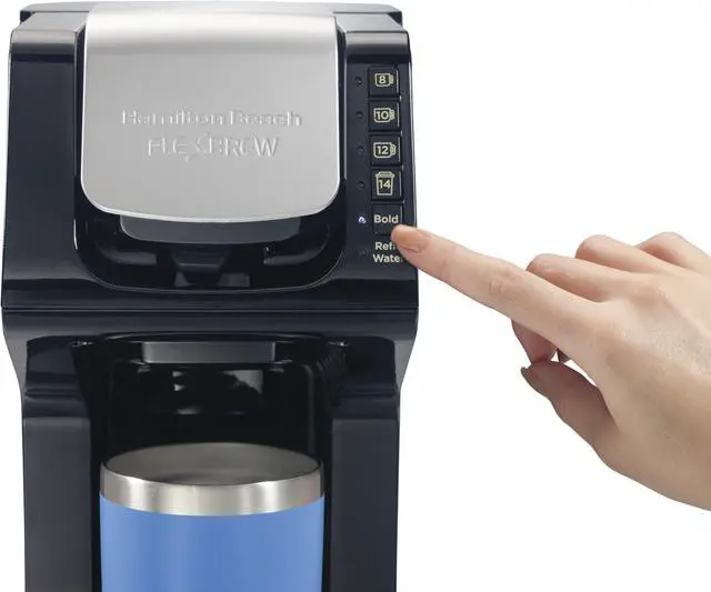 Alt view image 4 of 7 - Hamilton Beach 49901 Black FlexBrew Single-Serve Coffee Maker with Removable Reservoir