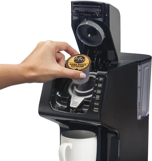 Alt view image 5 of 7 - Hamilton Beach 49901 Black FlexBrew Single-Serve Coffee Maker with Removable Reservoir