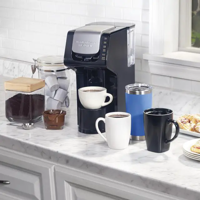 Alt view image 7 of 7 - Hamilton Beach 49901 Black FlexBrew Single-Serve Coffee Maker with Removable Reservoir