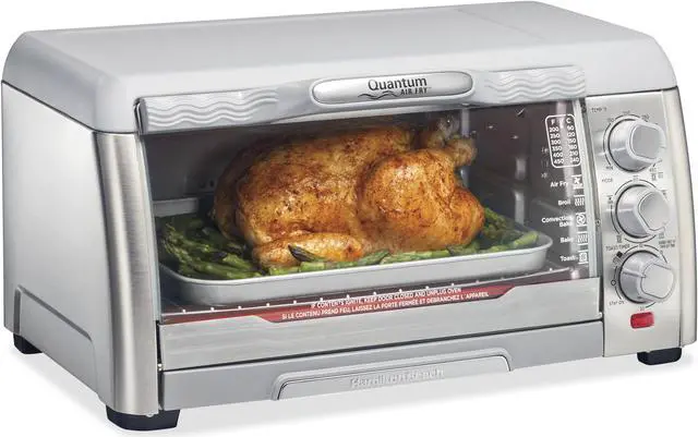 Alt view image 4 of 7 - Hamilton Beach Air Fryer Toaster Oven with Quantum Air Fry™ Technology (31350G)