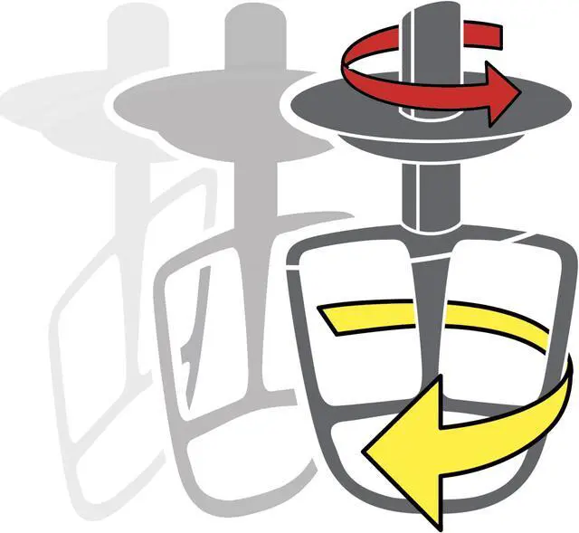 Alt view image 5 of 5 - Hamilton Beach 63387 Stand Mixer 7 Speeds 4 Quart Capacity Aqua Blue