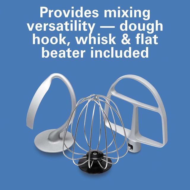 Alt view image 4 of 5 - Hamilton Beach 63388 Stand Mixer 7 Speeds 4 Quart Capacity White