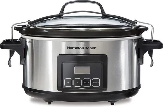 Main image of Hamilton Beach 33561 6qt Programmable Cooker - Silver