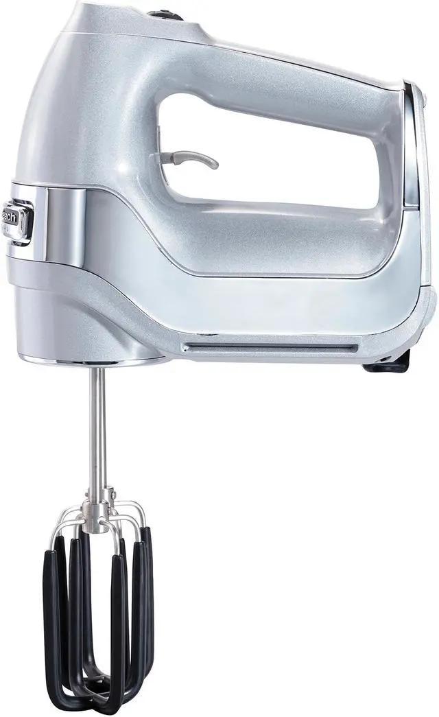 Alt view image 2 of 6 - Hamilton Beach Professional 7-Speed Digital Electric Hand Mixer with High-Performance DC Motor - Silver  62657