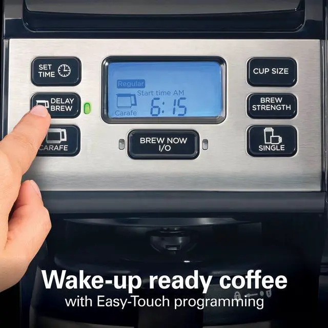 Alt view image 7 of 8 - Hamilton Beach 49920 Black FlexBrew TRIO Coffee Maker with 12 Cup Thermal Carafe