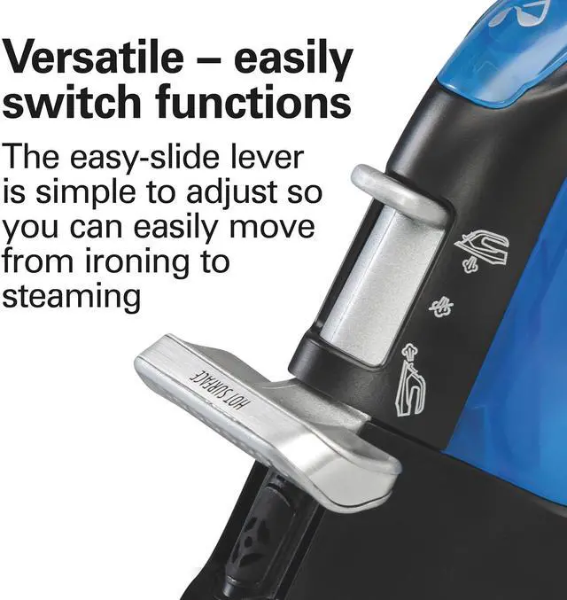 Alt view image 5 of 8 - Hamilton Beach 14525F 2 in 1 Iron/Steamer