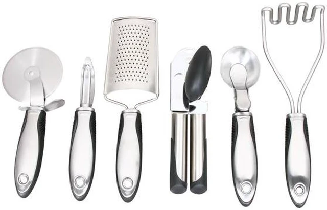 Main image of OXO 76881 SteeL 6-Piece Kitchen Essentials Set