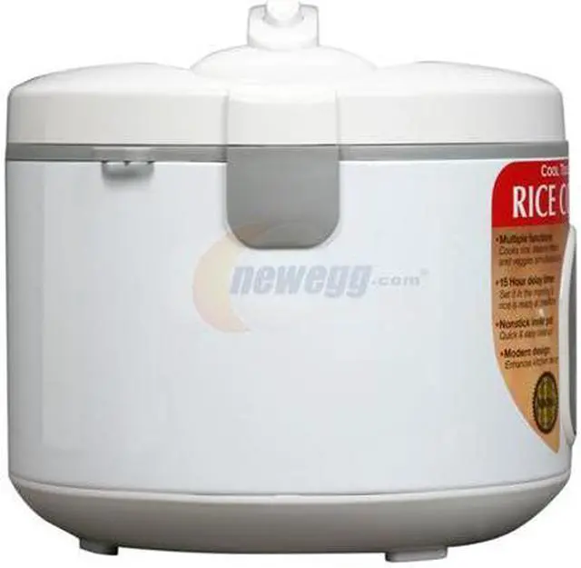 Alt view image 4 of 6 - AROMA ARC-838TC White Cool-Touch Rice Cooker
