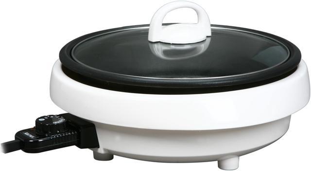 Aroma ASP-137 Grillet 3 in 1 Indoor Electric Grill, Pot and Steamer, 10