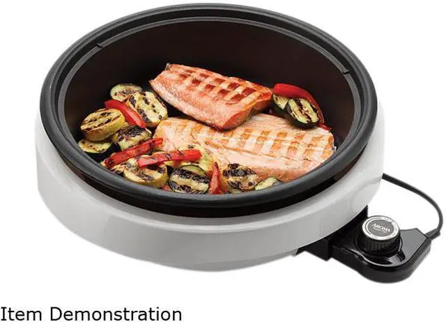 Alt view image 6 of 10 - Aroma Housewares ASP-137 3-in-1 3-Quart Super Pot with Grill Plate
