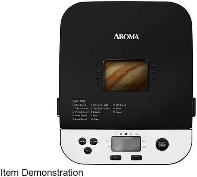 Alt view image 5 of 7 - Aroma ABM250 1.5-Pound Digital Bread Maker