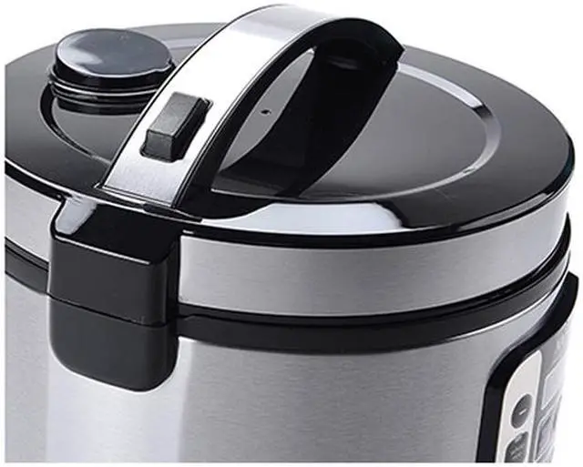 Alt view image 3 of 4 - AROMA ARC1020SB Silver 20-Cup Rice Cooker Steamer
