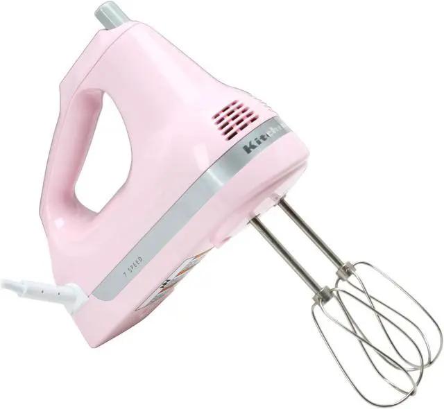 Alt view image 4 of 5 - KitchenAid KHM7TPK Ultra Power Plus 7-Speed Hand Mixer Pink