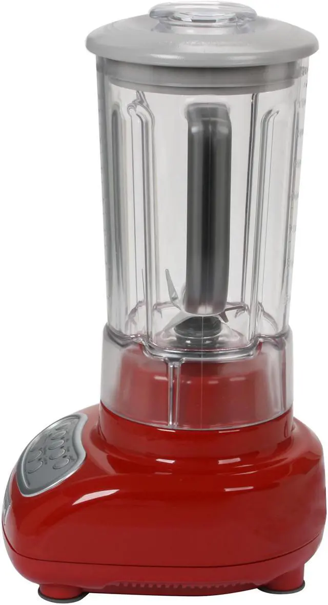 Alt view image 3 of 6 - KitchenAid KSB560ER Empire Red 56 oz. Jar Size 56 oz. Polycarbonate Pitcher Blender 5 speeds