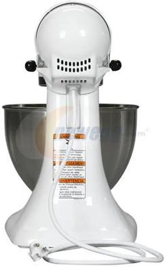 Alt view image 4 of 6 - KitchenAid Classic 4.5 Qt. Tilt-Head Stand Mixer K45SSWH
