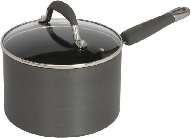 Alt view image 5 of 13 - KitchenAid Gourmet Essentials Nonstick Hard-Anodized 10-Piece Cookware Set