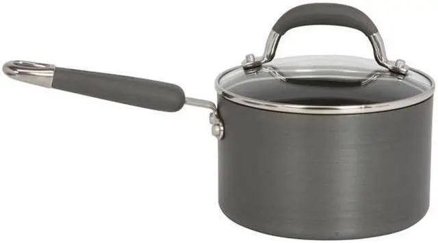 Alt view image 8 of 13 - KitchenAid Gourmet Essentials Nonstick Hard-Anodized 10-Piece Cookware Set
