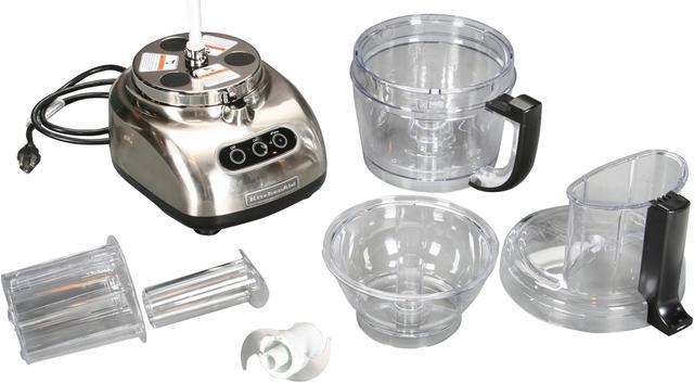 Alt view image 5 of 7 - KitchenAid KFPM770NK Brushed Nickel 12-Cup Food Processor