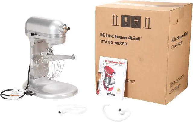 Alt view image 6 of 6 - KitchenAid KV25GOXMC Professional 450 Watt 5™ Plus Series 5 Quart Bowl-Lift Stand Mixer Chrome
