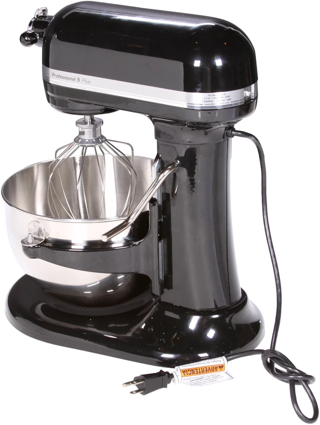 Alt view image 4 of 6 - KitchenAid KV25G0XOB Professional 5 Plus Series Stand Mixer Black