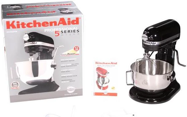 Alt view image 6 of 6 - KitchenAid KV25G0XOB Professional 5 Plus Series Stand Mixer Black