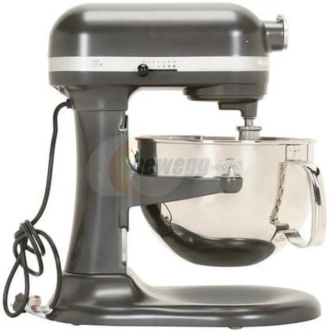 Alt view image 3 of 7 - KitchenAid KP26M1XDP Professional 600 6 Quart Stand Mixer Dark Pewter