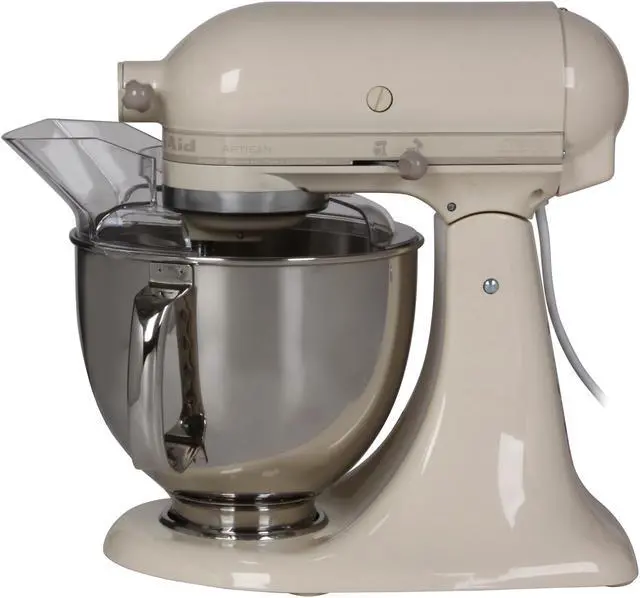 Alt view image 5 of 7 - KitchenAid KSM150PSAC Artisan Series 5-Quart Tilt-Head Stand Mixer Almond Cream