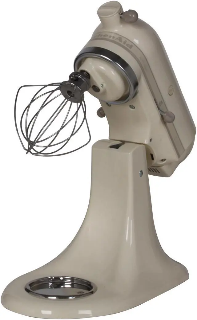 Alt view image 6 of 7 - KitchenAid KSM150PSAC Artisan Series 5-Quart Tilt-Head Stand Mixer Almond Cream