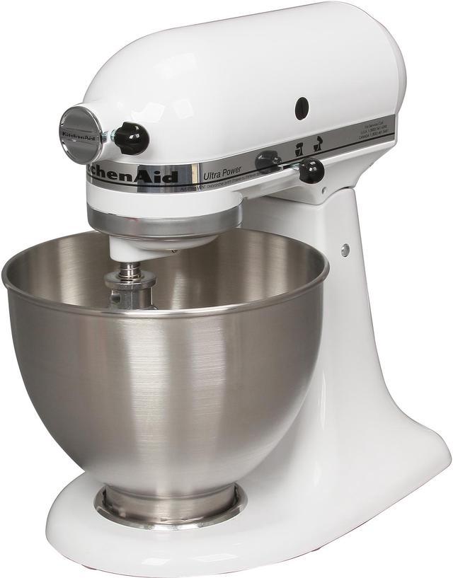 KitchenAid KSM95WH 10-Speed Stand Mixer w/ 4.5-qt Stainless Bowl