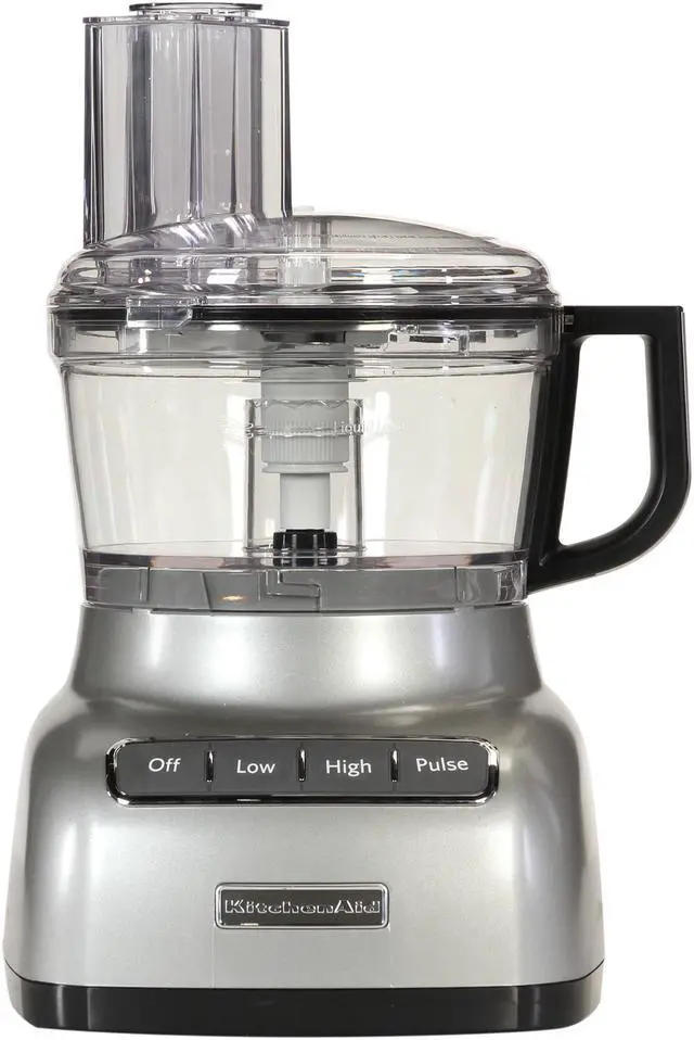Alt view image 2 of 7 - KitchenAid KFP0711CU Contour Silver 7-Cup Food Processor 3 Speeds
