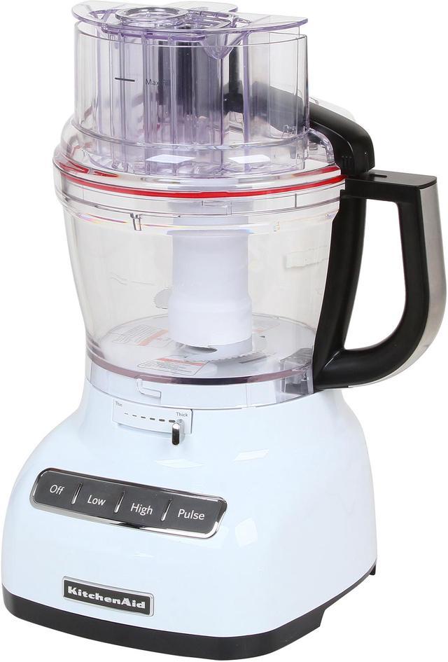 KitchenAid KFP1333WH White 13-Cup Food Processor with ExactSlice System 