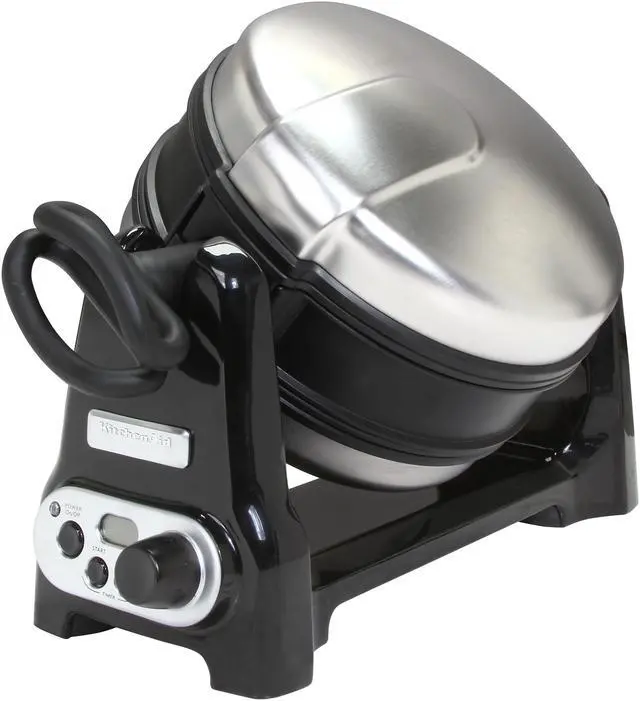 Alt view image 6 of 7 - KitchenAid KPWB1000B Onyx Black Pro Line Series Waffle Baker