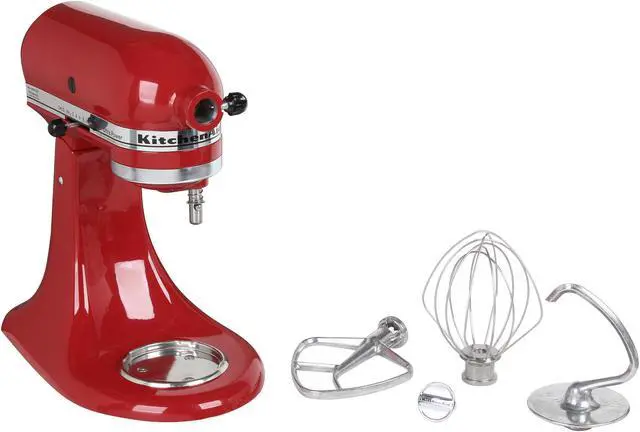 Alt view image 6 of 7 - KitchenAid KSM95ER Ultra Power Tilt-Head 4 ½ Quarts Stand Mixer Empire Red