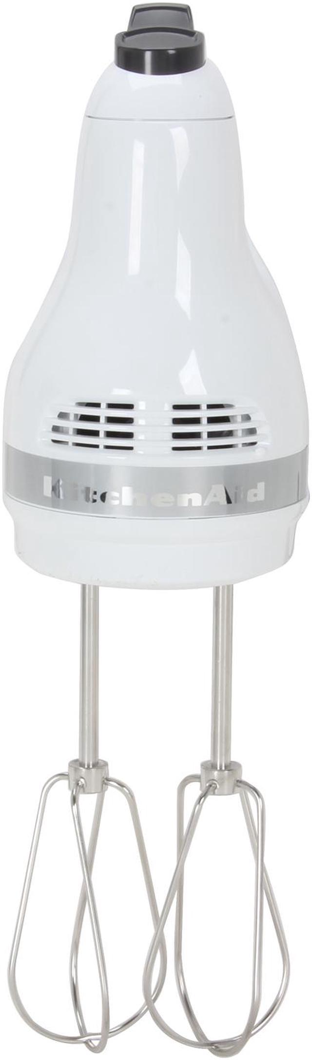 KitchenAid Ultra Power Hand Mixer KHM5DH Handheld Mixer Electric 5 Speed  White