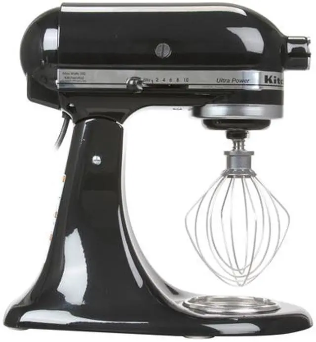 Alt view image 3 of 6 - KitchenAid KSM95OB Ultra Power Tilt-Head Stand Mixer Onyx Black