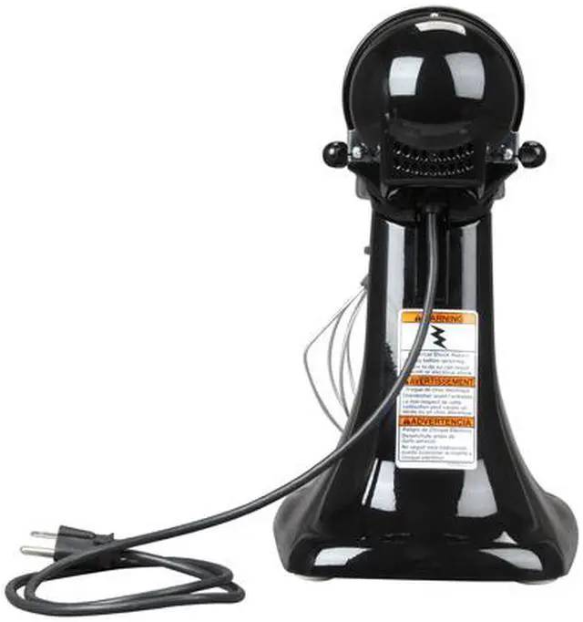 Alt view image 4 of 6 - KitchenAid KSM95OB Ultra Power Tilt-Head Stand Mixer Onyx Black