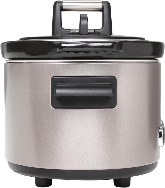 KitchenAid KSC6222ACS COCOA SILVER Architect Series 6-Quart (5.7L) Slow  Cooker with Easy Serve Lid with 4 temperature settings 