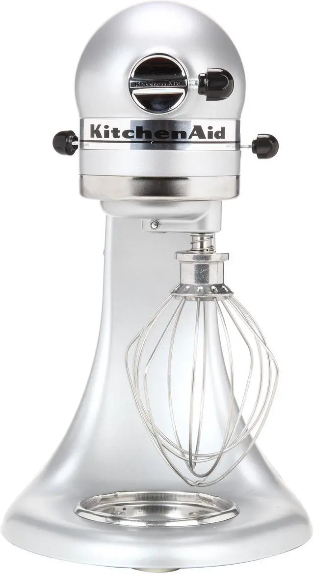 Alt view image 2 of 7 - KitchenAid KSM85PBSM 4.5-Quart Tilt-Head Stand Mixer Silver Metallic