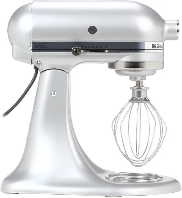 Alt view image 3 of 7 - KitchenAid KSM85PBSM 4.5-Quart Tilt-Head Stand Mixer Silver Metallic