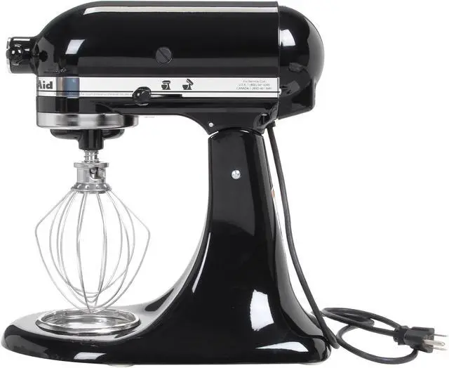 Alt view image 5 of 6 - KitchenAid KSM85PBOB 4.5-Quart Tilt-Head Stand Mixer Onyx Black