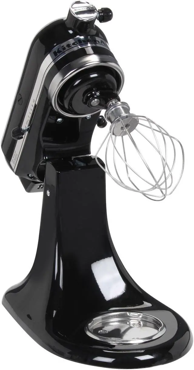Alt view image 6 of 6 - KitchenAid KSM85PBOB 4.5-Quart Tilt-Head Stand Mixer Onyx Black