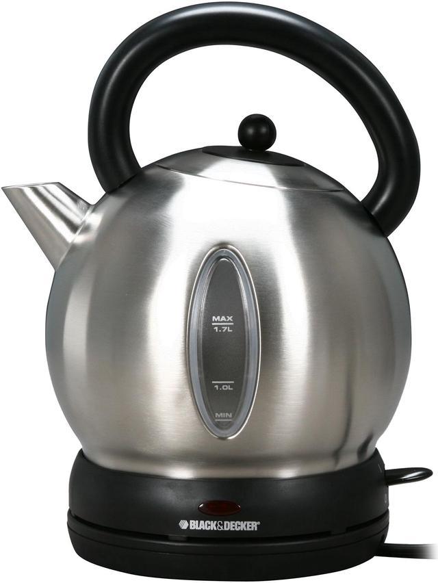 Black & Decker 1.7L Stainless Steel Kettle