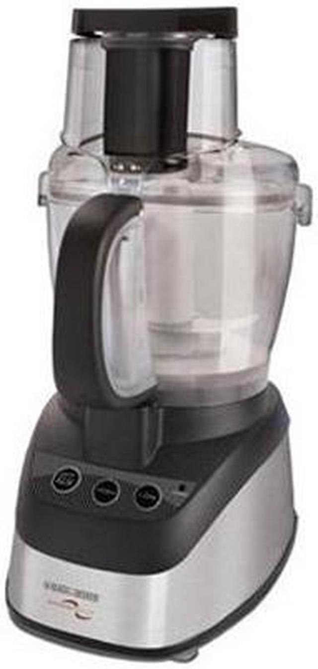 Black Decker FP2500S Stainless steel Power Pro Wide Mouth Food