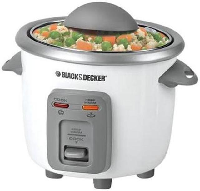 Black & Decker RC3203 White Rice Cooker 